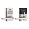 Kwikset Kwikset SmartKey Satin Nickel Metal Electronic Touch Pad Entry Lever 99170-003 - alternate 6